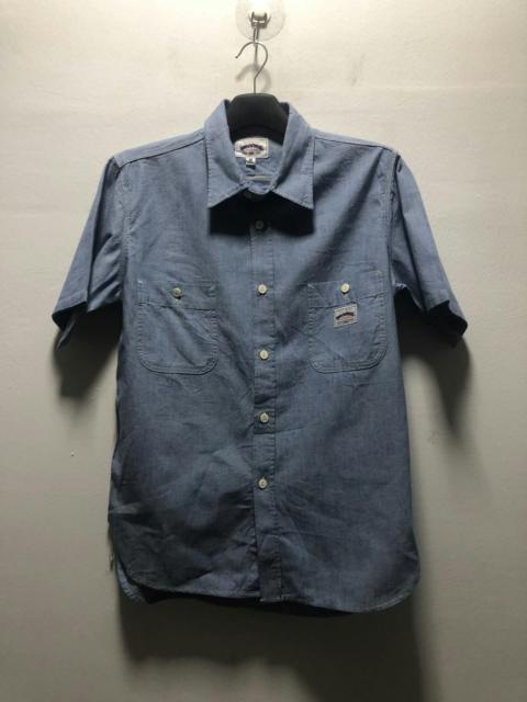 Other Designers Big John - BIGJOHN Work Shirt Chambray Double Pocket Japan