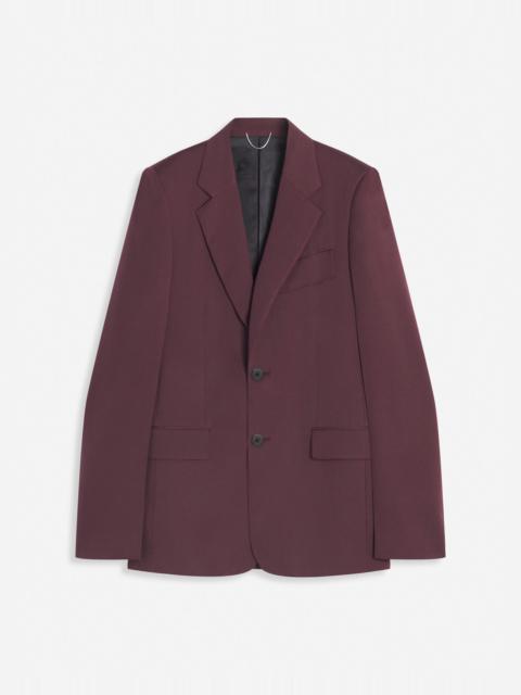 SINGLE-BREASTED WOOL JACKET