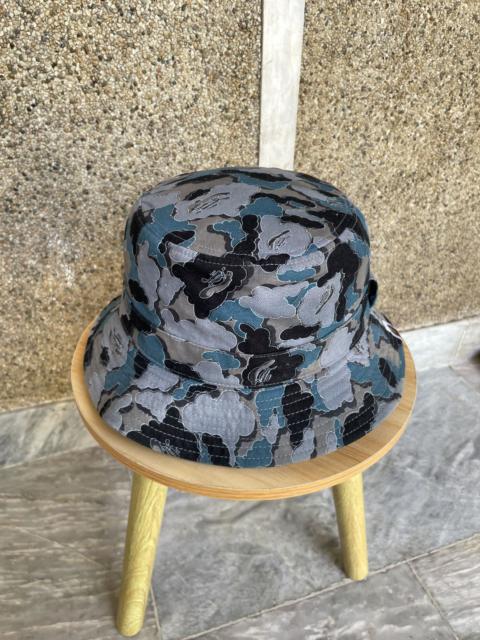Bape x Kaws Cloud Camo Bucket Hat