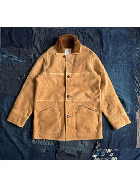visvim VISVIM 18AW PATTON COAT IT (VEG SHERLING) Italian Lambskin Leather Jacket/Coat