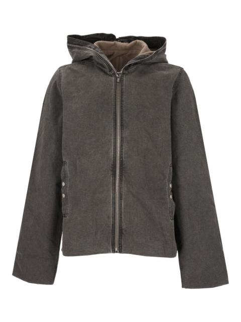 Rick Owens DRKSHDW Rick Owens Drkshdw Men Gimp Hooded Jacket