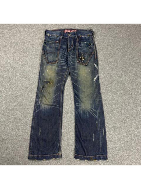Other Designers Distressed Denim - 🔥LIBERTO🔥Distressed Flare Bootcut Denim Jeans