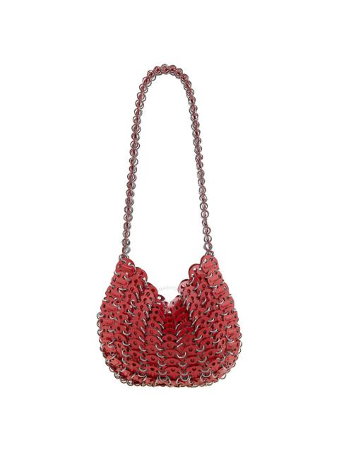 rabanne Paco Rabanne Red 1969 Moon Shoulder Bag