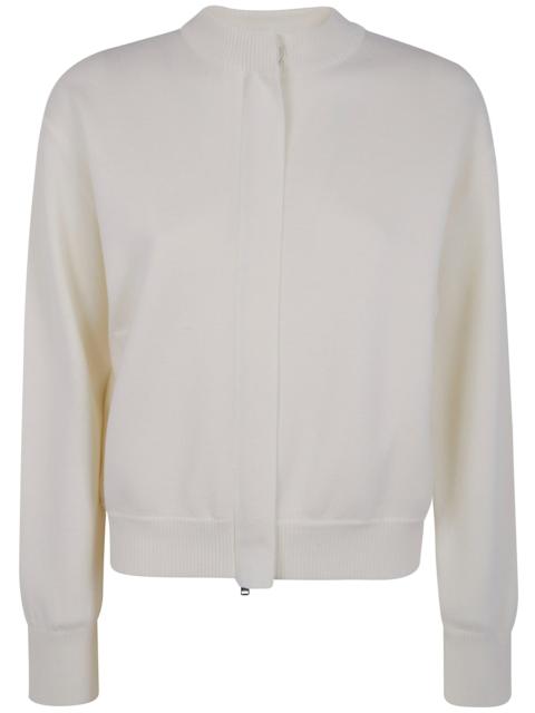 Max Mara "Pelago" Merinos Wool Bomber Jacket