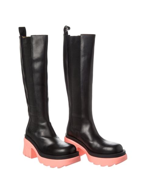 Bottega Veneta Bottega Veneta Flash Leather Boot (Authentic Pre-Loved)