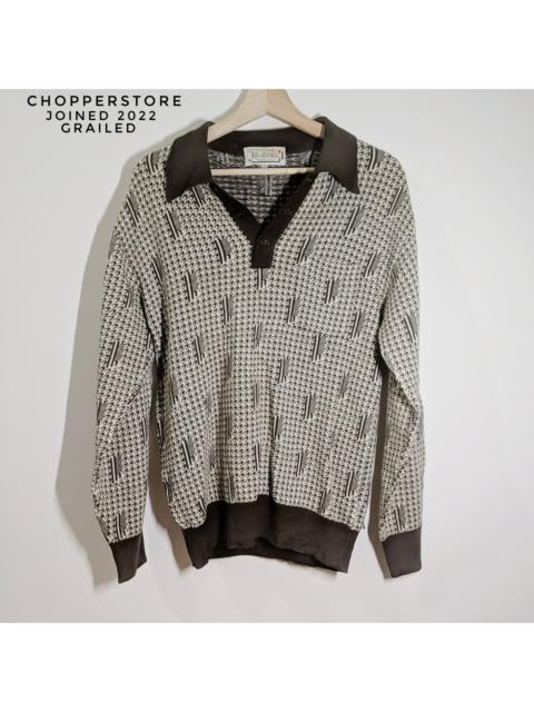 Other Designers Vintage Men's Knitwear With Collar Jumper Top