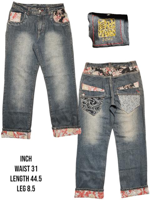 Other Designers Kapital × Mizra Jeans Kyoto × Tornado Mart - Vintage Gumu Distressed Jeans
