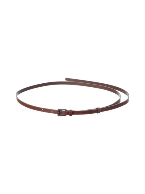 Prada Prada Narrow Leather Belt