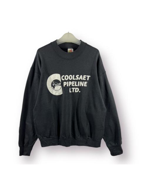 Other Designers Vintage - 🔥 Fruit Of The Loom 90's COOLSAET PIPELINE LTD sweatshirt