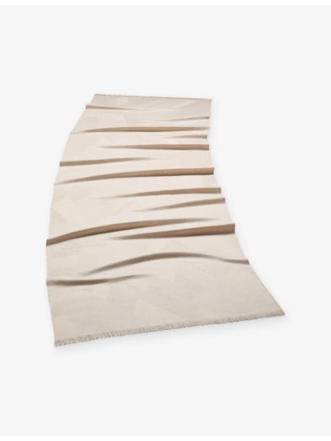 BVLGARI Logo Cashmere Stole Scarf