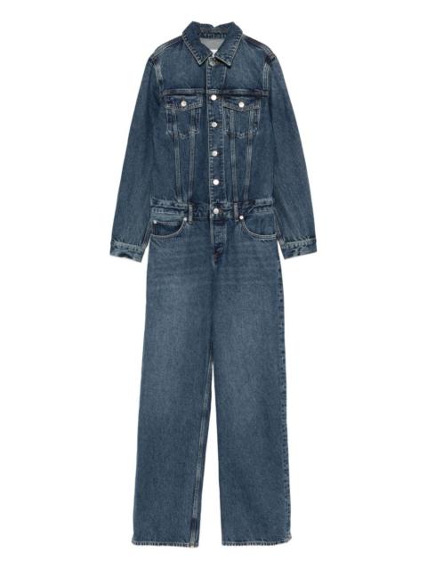 AGOLDE buttoned denim jumpsuit