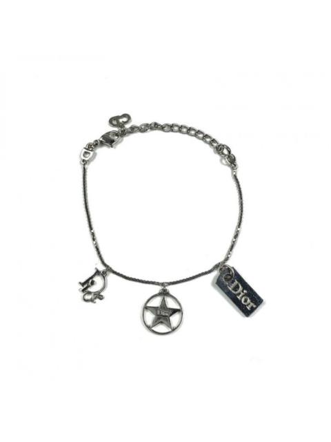 Dior Rare Silver Charm Bracelet