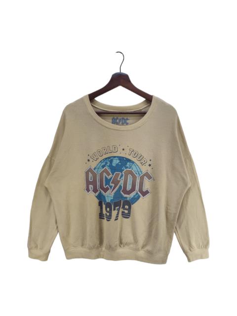 Other Designers Band Tees - Ac/Dc Band World Tour Sweatshirt Pullover Crewneck