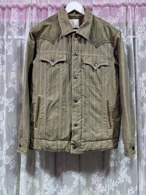 Vintage Levi's Redloop Hickory Stripe Jacket Made Japan