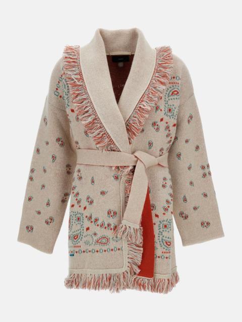 Alanui Bandana Jacquard Cardigan