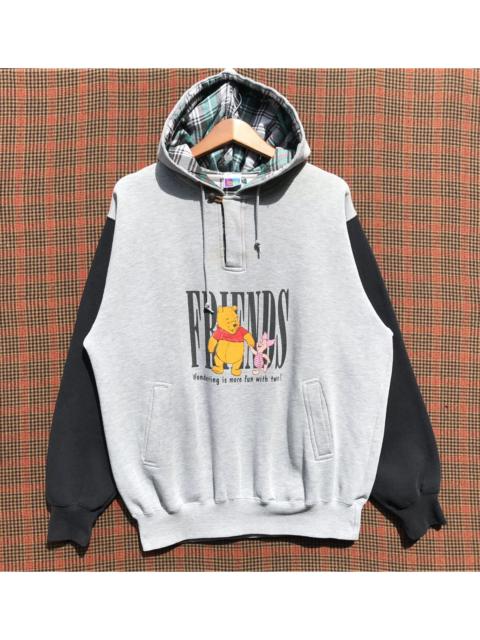 Other Designers Vintage Winnie The Pooh & Piglet Disney Hoodie Sweatshirt