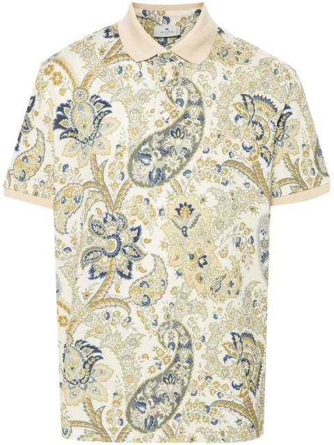 Etro Polo Shirt With Paisley Print | wananluxury | REVERSIBLE