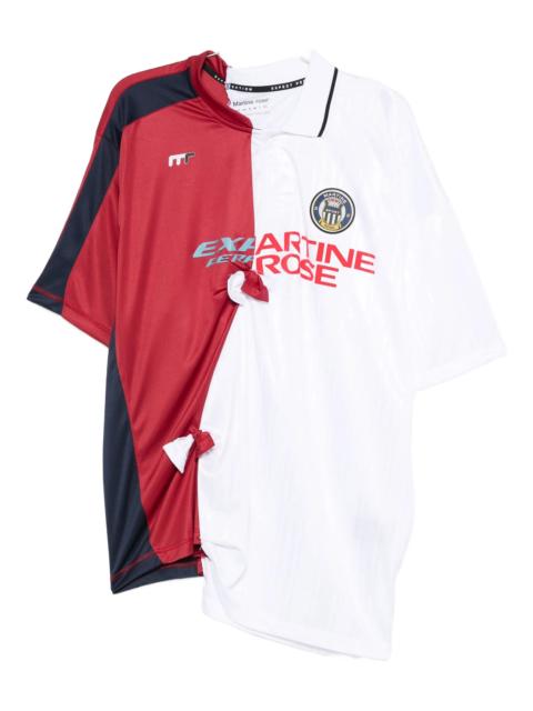 Martine Rose Martine Rose Colour-block Football Jersey