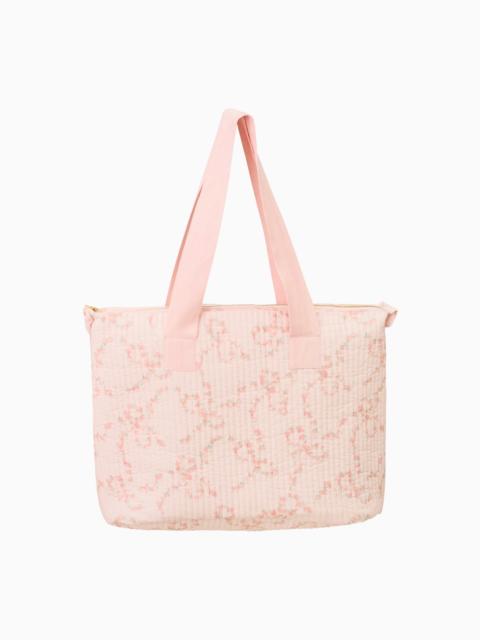 LoveShackFancy Oran Luna Rosa Fleur Weekender