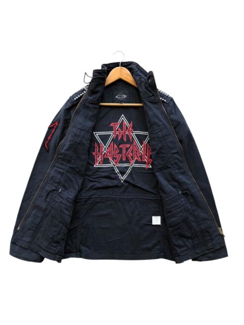 Hysteric Glamour 💥rare💥 vintage HYSTERIC GLAMOUR studded punk rock jacket