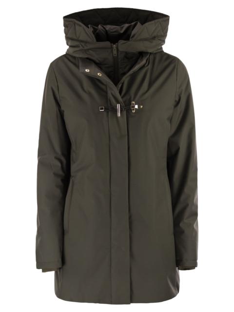 Other Designers Fay Women Technical Gabardine Toggle Coat