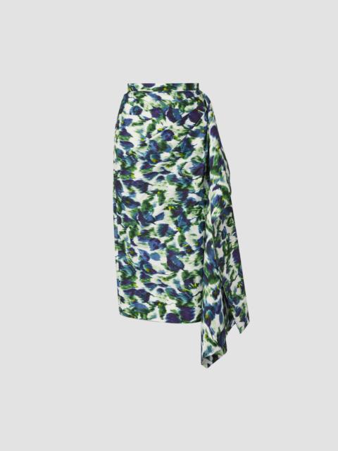 Erdem PENCIL SKIRT WITH DRAPE DETAIL