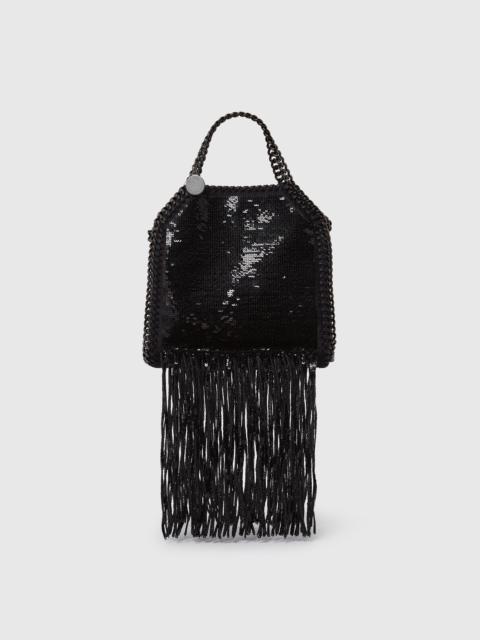Stella McCartney Limited-Edition Falabella Sequin Fringe Tiny Tote Bag