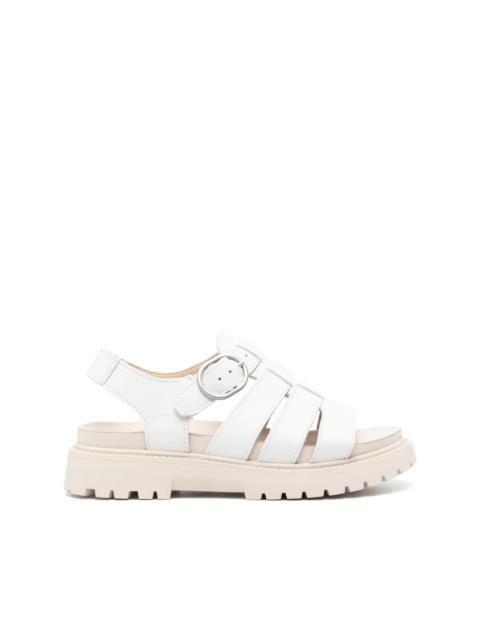 Timberland logo-debossed leather sandals