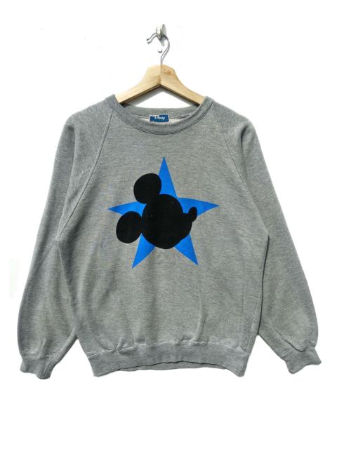 Other Designers Vintage Disney Mickey Star Head Sweatshirt/Size L