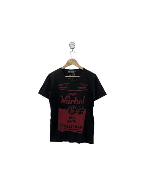 Hysteric glamour X andy warhol campbell soup tshirt