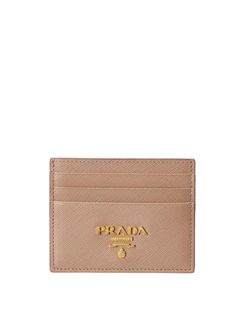 Prada Prada Logo Saffiano Leather Card Case