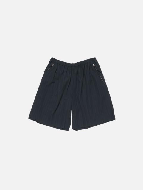 Acne Studios Striped shorts - Navy