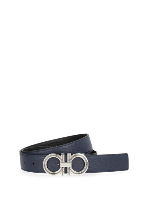 FERRAGAMO Ferragamo Men Reversible And Adjustable Gancini Belt