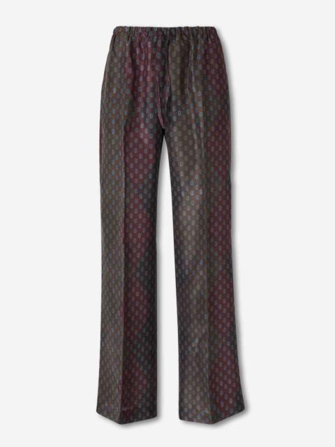 Dries Van Noten WIDE PRINTED PANTS