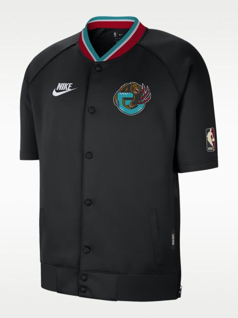 Nike Memphis Grizzlies Hardwood Classics Men's Nike Dri-FIT NBA Short-Sleeve Jacket