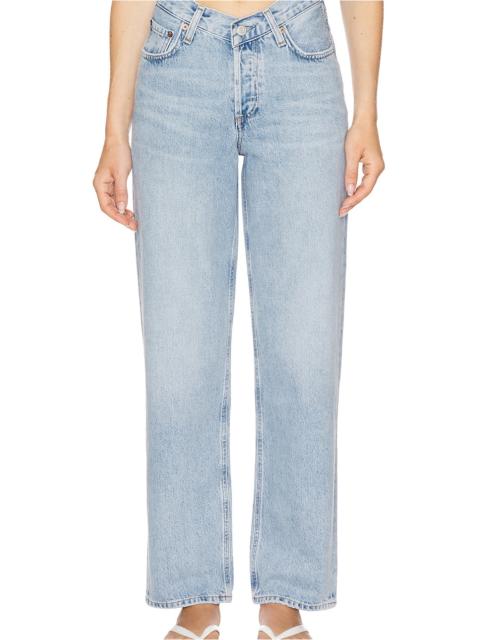 AGOLDE V-waist Baggy