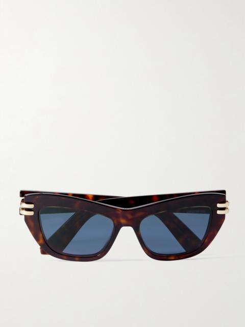 Dior Cdior B2u Cat-eye Tortoiseshell Acetate Sunglasses