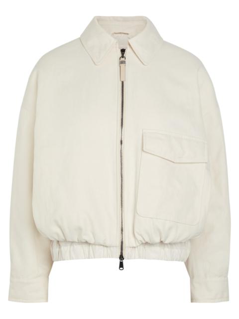 Brunello Cucinelli Brunello Cucinelli Padded Cotton-blend Jacket