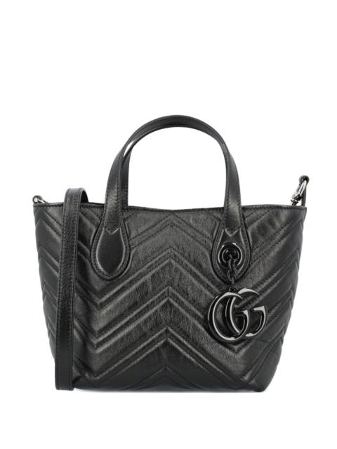 GUCCI Gucci Women Gg Marmont Leather Tote Bag