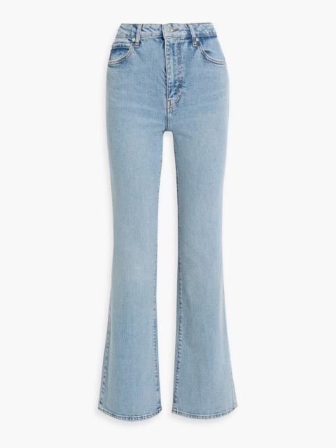 FRAME The Arrow high-rise bootcut jeans