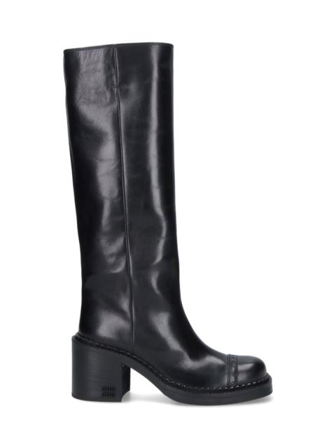 Miu Miu LEATHER BOOTS