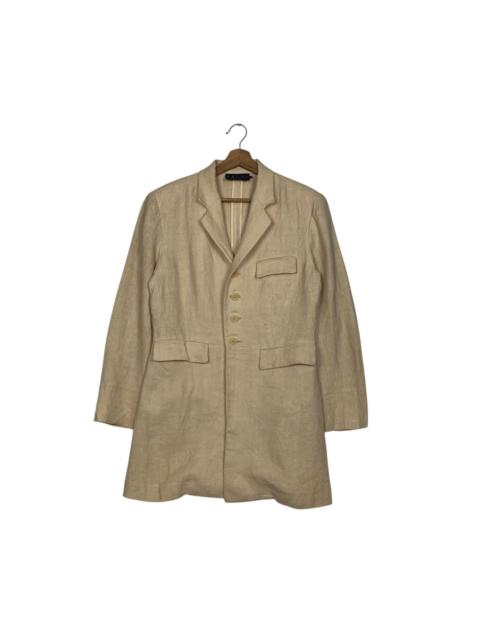 Ralph Lauren Vintage RALPH LAUREN Single Breasted Linen Jacket #2762-C124