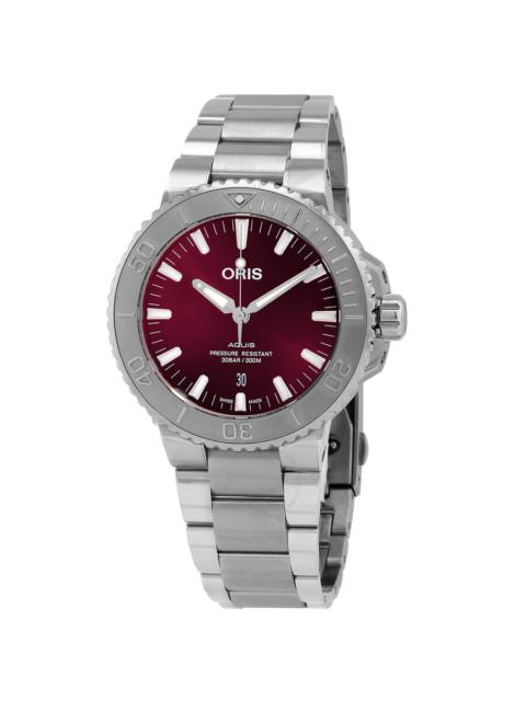 Oris - Oris Aquis Automatic Red Dial Men's Watch 01 733 7730 4158-07 8 24 05PEB