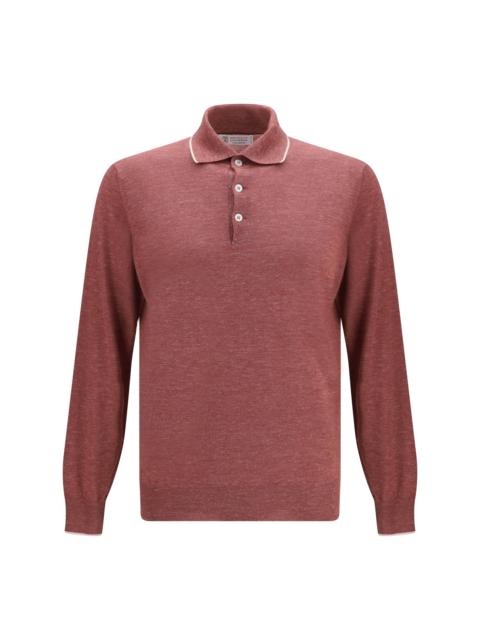 Brunello Cucinelli Brunello Cucinelli Men Polo Sweater