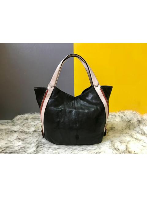 Givenchy Authentic Givenchy Tinhan Tricolor Lambskin Tote Bag