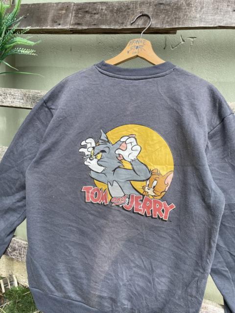 Other Designers Cartoon Network - Tom & Jerry Cartoon Big Logo Sweetshirts sun faded