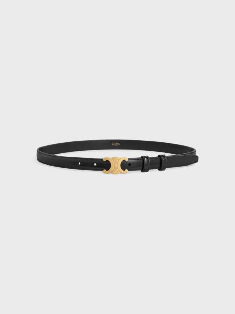 CELINE Small Triomphe Belt in Taurillon Leather