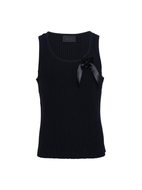 Simone Rocha Ribbon Daisy Vest