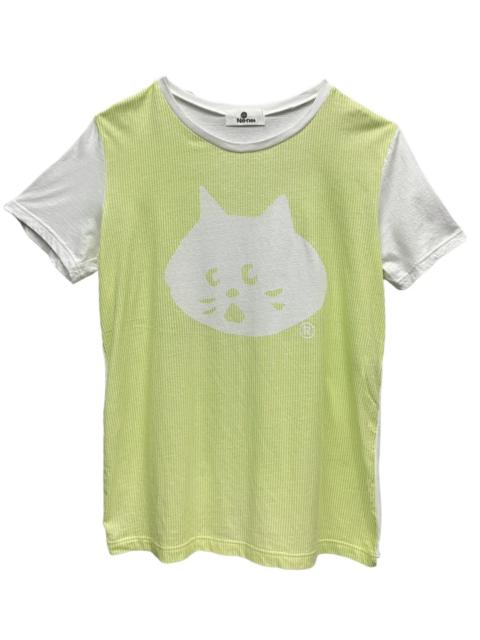 Other Designers 🔥Ne-net ISSEY MIYAKE Iconic Cat Thin Cotton T-Shirt