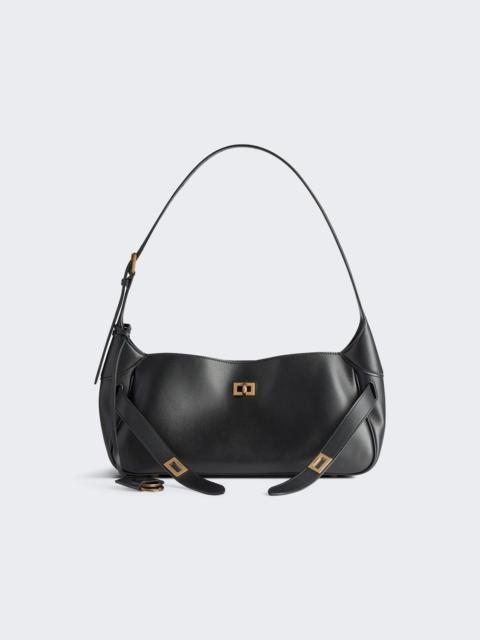 BALENCIAGA Small Bel Air Shoulder Bag Black